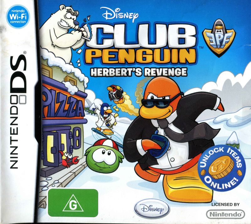 Club Penguin: Herbert's Revenge - Nintendo DS Game (PAL Version) - Fun Adventure Game for Kids & Family Game Night