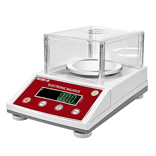 Fristaden Lab Scale 2000g x 0.01g Precision Digital Balance - High Accuracy Scientific Scale with Upgraded Load Cell for Chemistry, Jewelry & Food - Includes 1 Year Warranty - Perfect for Laboratories, Pharmacies & Home Kitchen Use