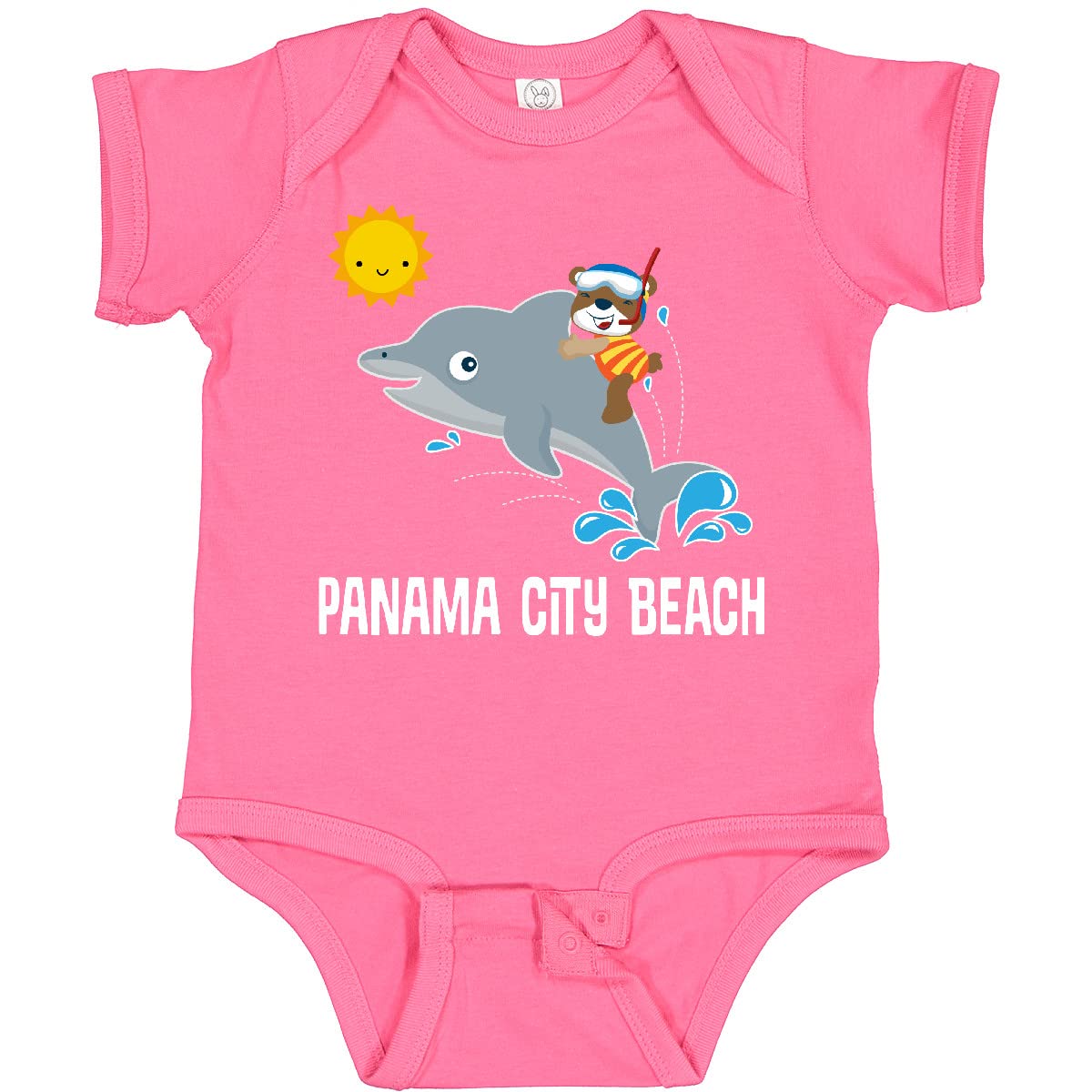 Inktastic Panama City Beach Florida Vacation Baby Bodysuit - Cute Infant Onesie for Beach Trips & Family Vacations - Perfect Gift for Newborns & Toddlers