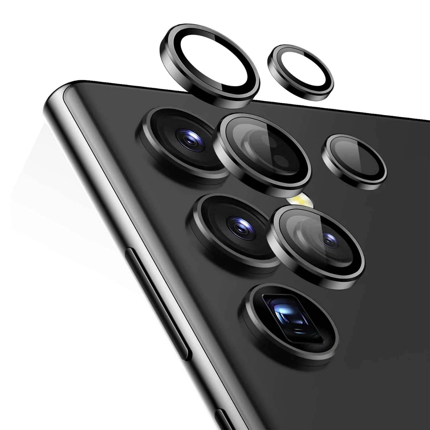 Samsung Galaxy S23 Series Rear Camera Tempered Glass Protector - HD Clear, Anti-Scratch, Bubble-Free Screen Protector for Samsung S23/S23+/S23 Ultra - Perfect for Outdoor Photography & Daily Protection