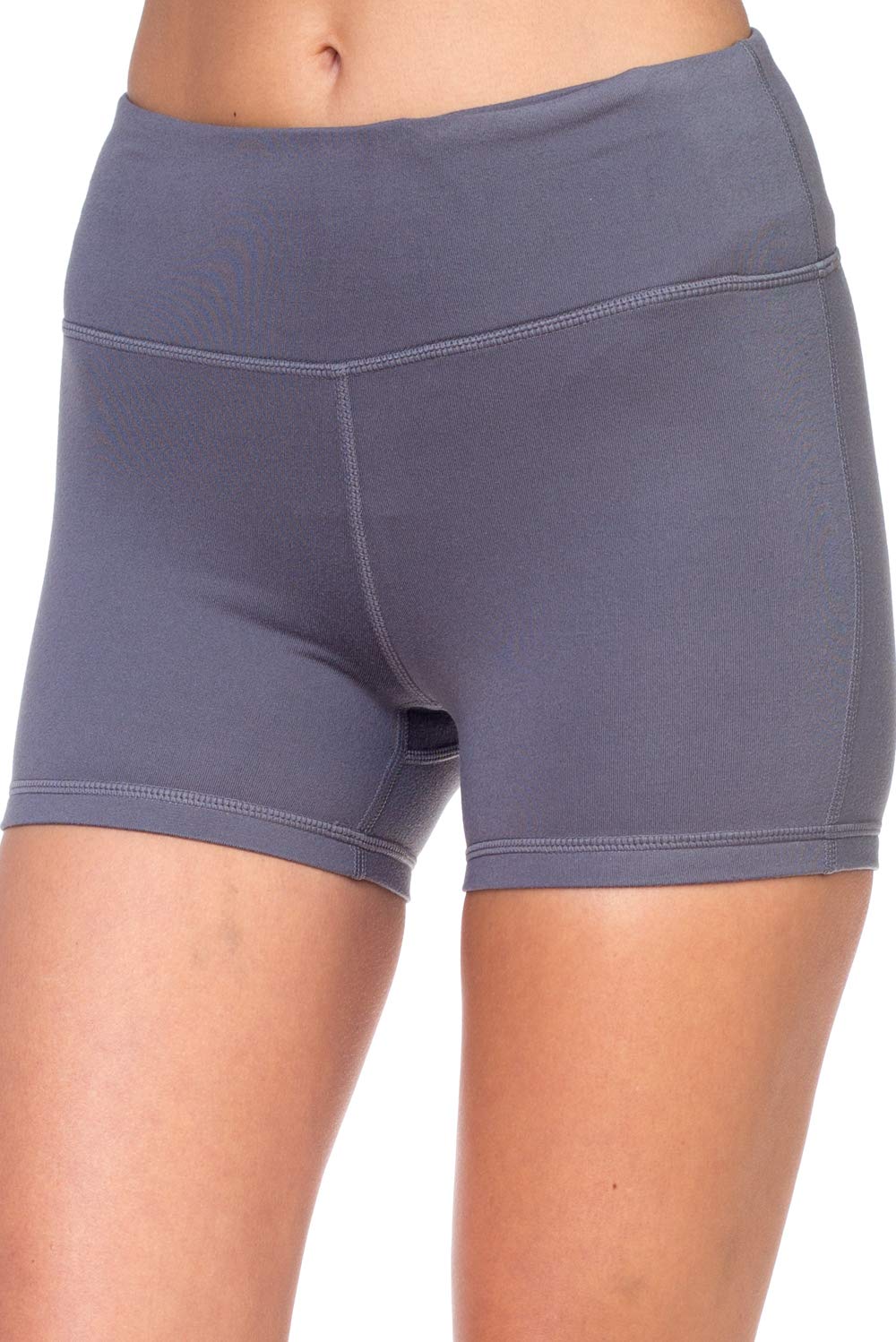 AEKO Women's High Waisted Yoga Shorts - Workout Running Gym Booty Shorts for Women - Perfect for Yoga, Fitness, Running & Activewear