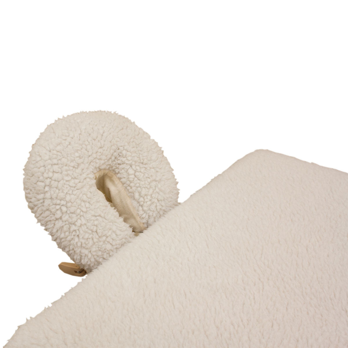 Soft Poly Fleece Face Rest Cover for Massage & Spa - Hypoallergenic & Washable - Perfect for Salon, Facial, and Relaxation Therapy