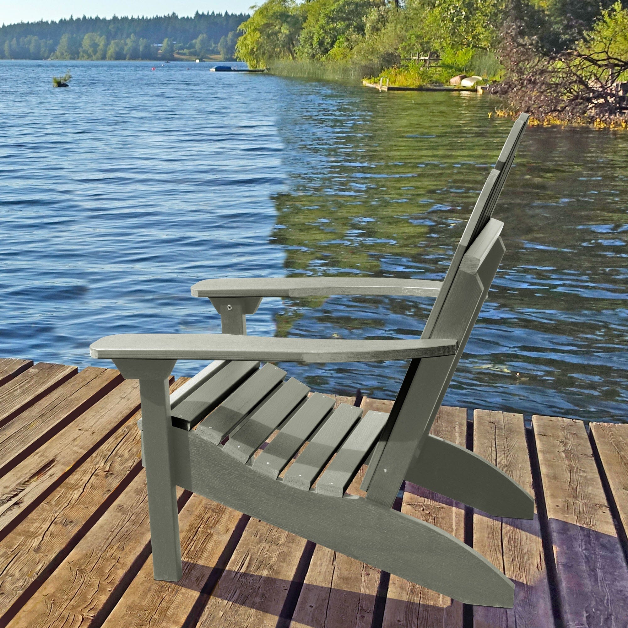 Premium Adirondack Chair - Comfortable Outdoor Patio Furniture for Backyard, Garden & Poolside Relaxation | Durable & Weather-Resistant Design