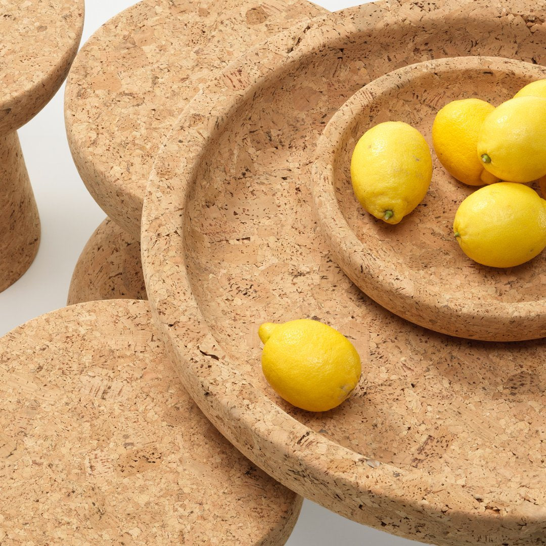 Vitra Jasper Morrison Cork Bowl - Eco-Friendly Kitchen & Dining Accessory for Serving, Storage & Decor