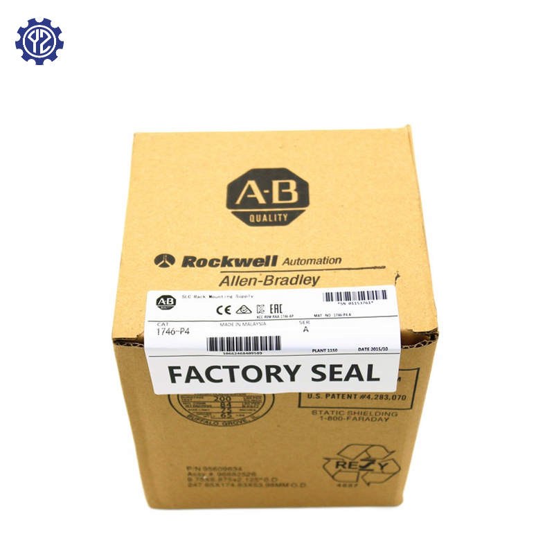 Original AB Automation PLC Controller 1746-P4 SLC Rack Mount Power Supply Module - 100% New & Genuine - Ideal for Industrial Automation & Control Systems