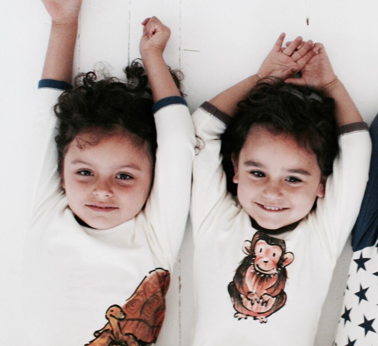 Babysoy Jane Goodall Long Sleeve Organic Cotton Baby Toddler T-Shirt - Unisex Animal Print Tee for Boys & Girls - Perfect for Playdates, Daycare & Family Outings