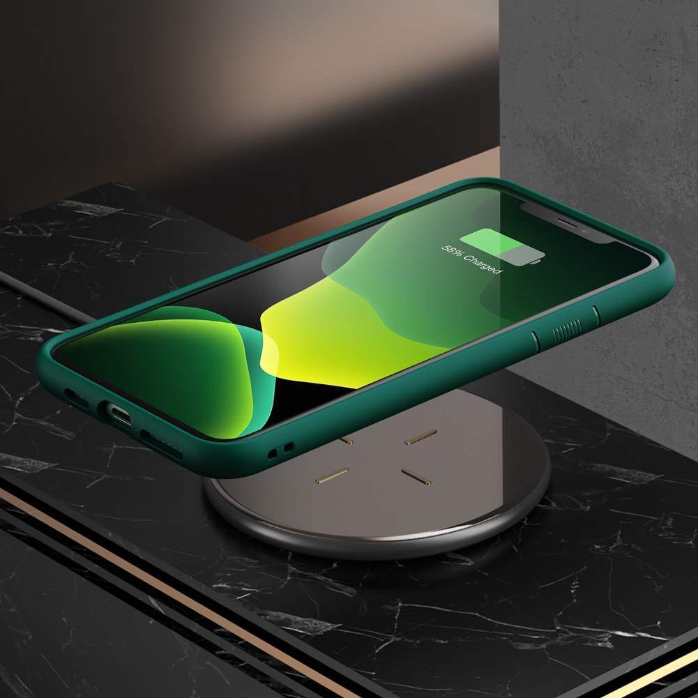 Apple iPhone 11 Pro Max 6.5 Inch Shockproof Case - Unicorn Beetle Style Clear Protective Cover with Green Accents | Perfect for Outdoor Activities, Travel & Daily Protection