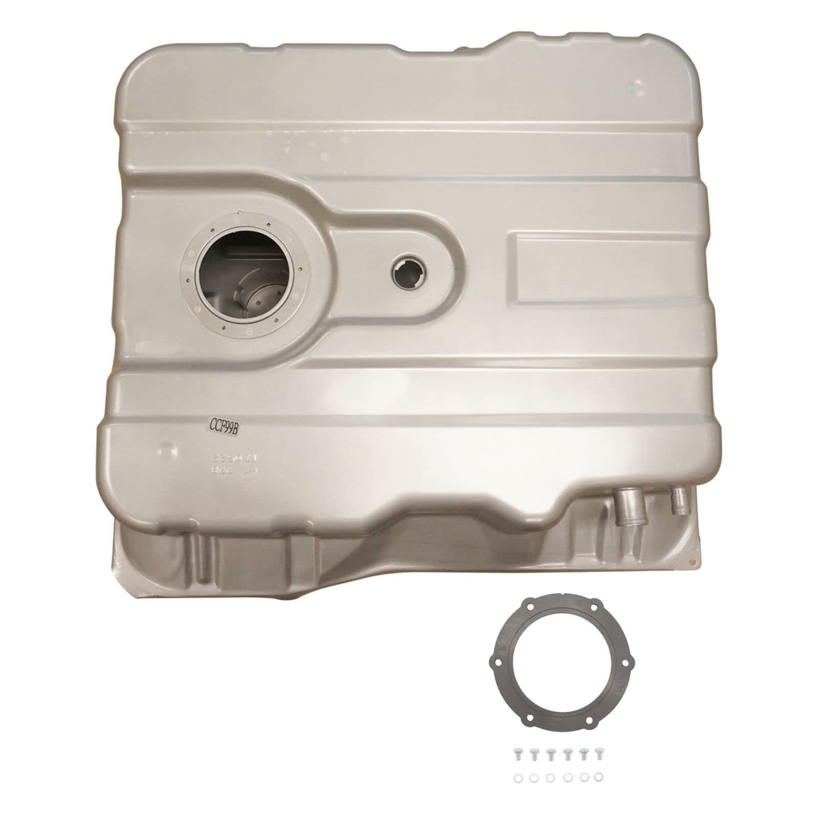 40 Gallon Gas Fuel Tank Replacement for 2000-2010 Ford F-250/F-350 Super Duty & 2000-2003 F-550 Super Duty - Heavy Duty Truck Upgrade for Off-Road & Towing