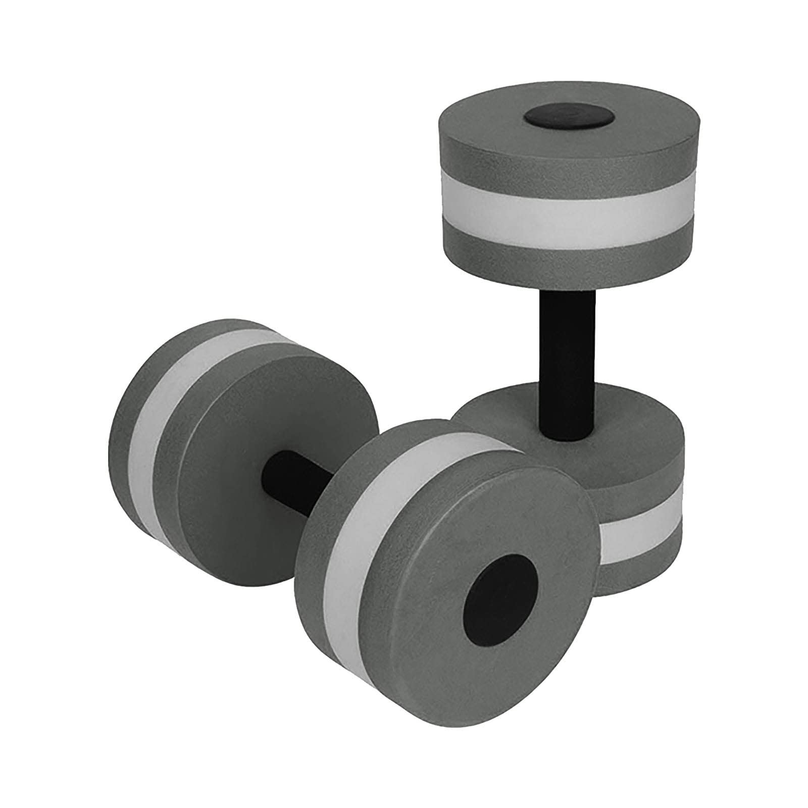 Aqua Dumbbells Set of 2 - Pool Fitness Equipment for Water Aerobics & Therapy