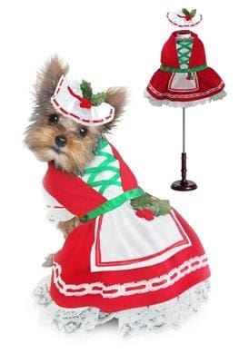 Elegant Red Christmas Dress for Women - Holiday Party & Family Gathering Outfit