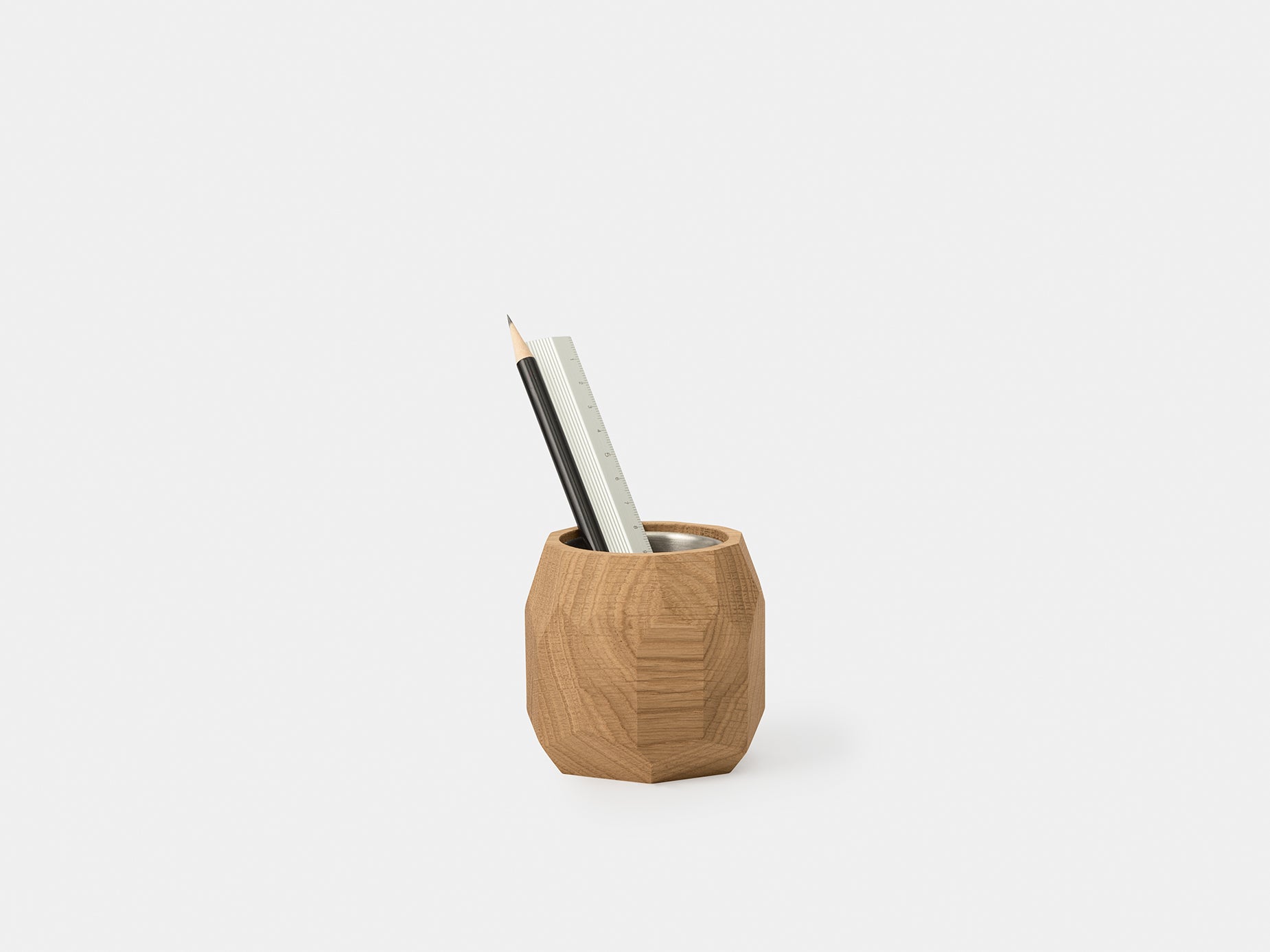 Geometric Pen Holder - Modern Desktop Organizer for Pens, Pencils & Office Supplies | Perfect for Home, Office & School Workspace Organization