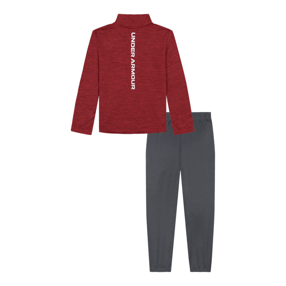 Under Armour Kids Tech Wordmark 1/4 Zip Pullover for Boys - Lightweight Performance Shirt for Sports & Outdoor Activities