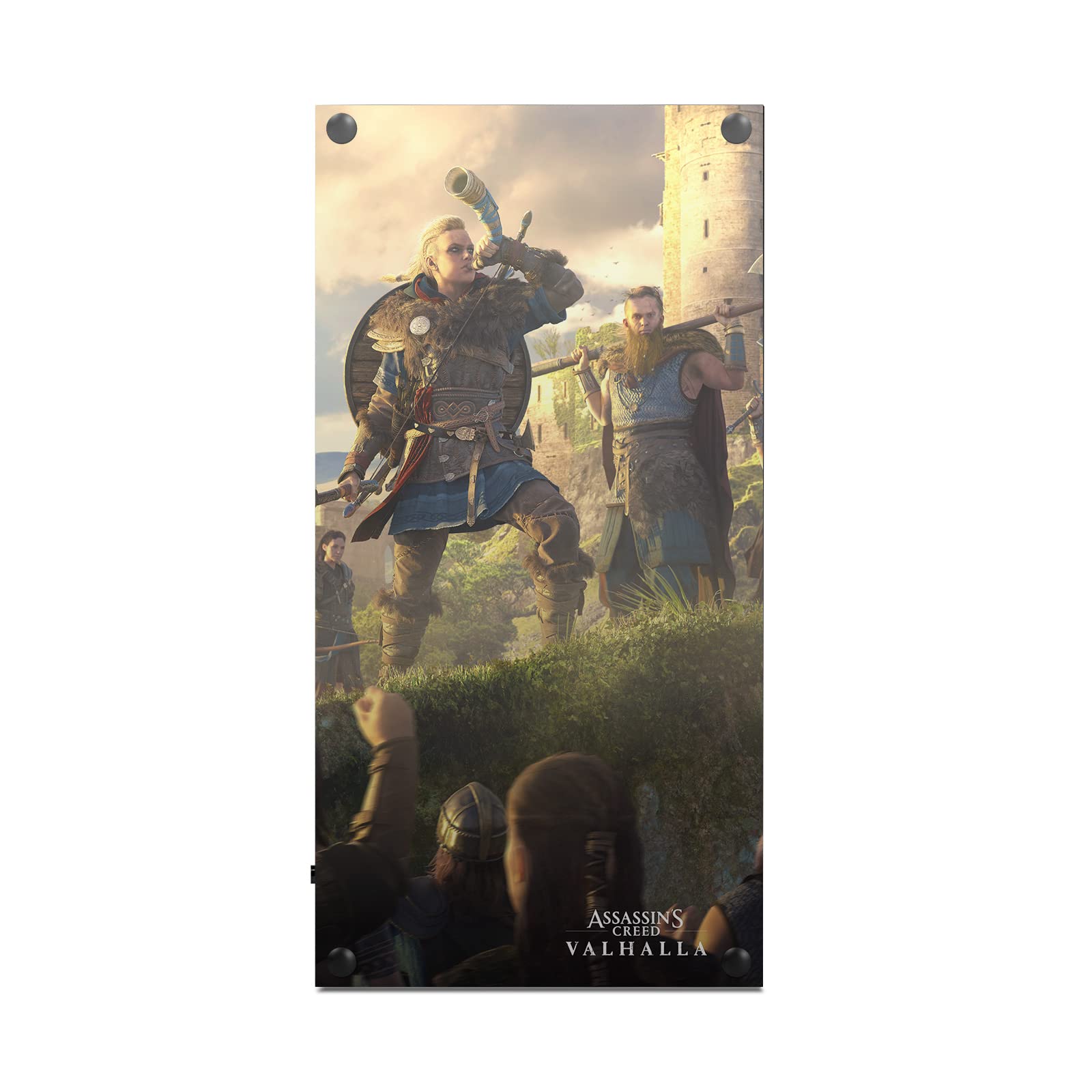Officially Licensed Assassin's Creed Eivor Raid Leader Vinyl Sticker - Xbox Series X Console & Controller Skin Decal | Gaming Accessories for Valhalla Fans | Perfect for Console Protection & Customization