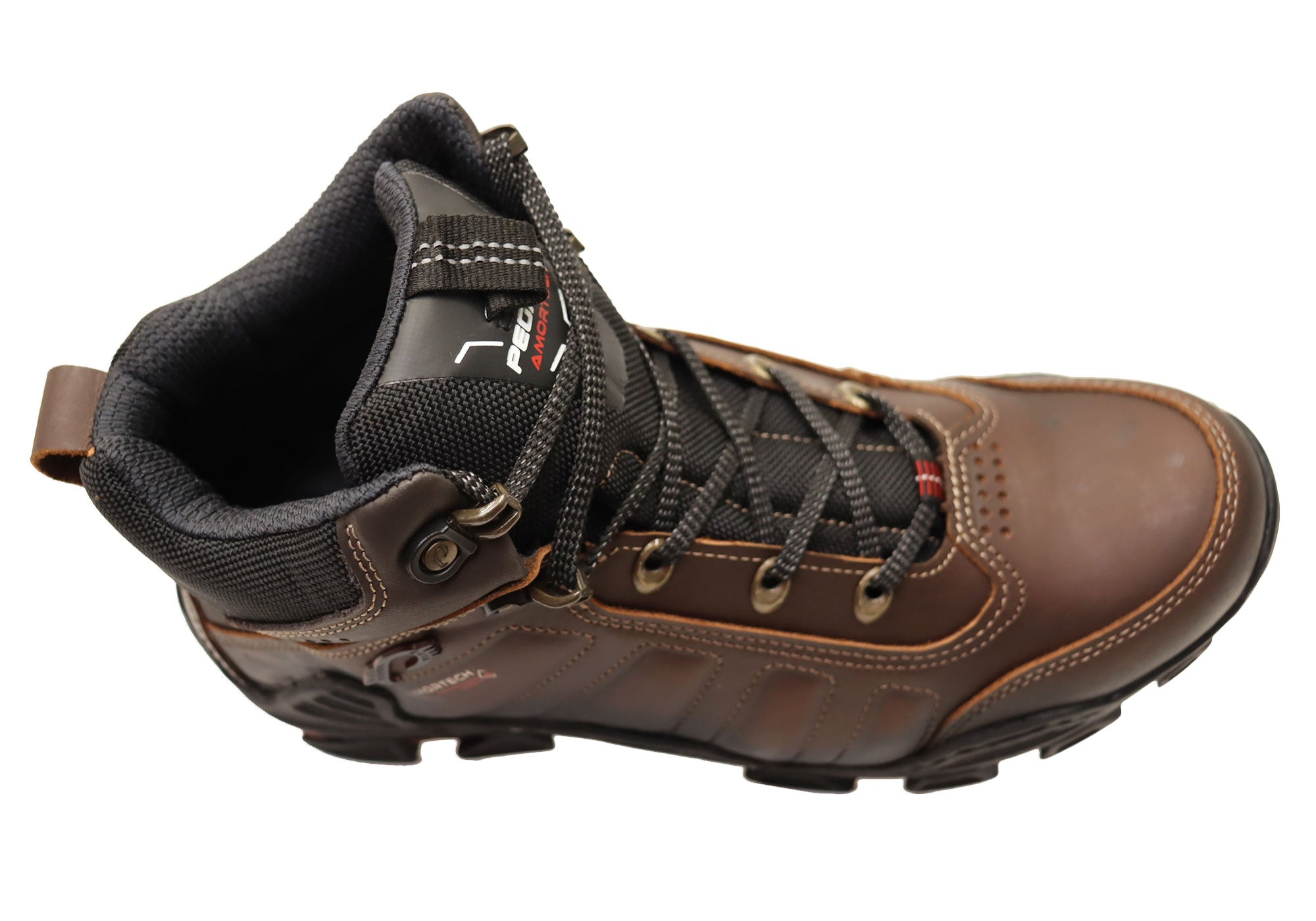 Premium Men's Leather Boots - Comfortable & Durable Brazilian Made Footwear for Outdoor, Work & Casual Wear