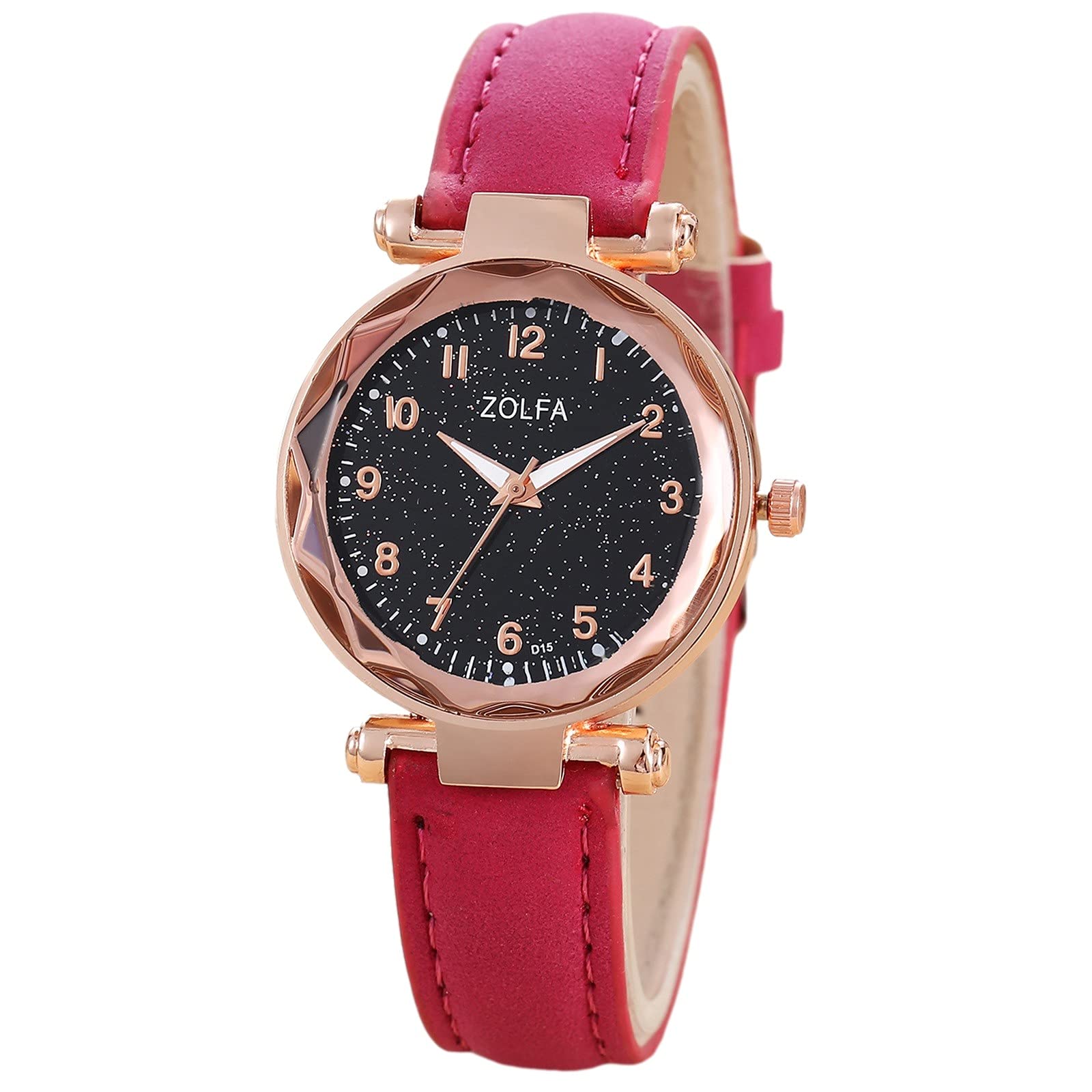 Stylish Quartz Women's Watches - Elegant Ladies Analog Watch with Sky Star Design for Casual & Everyday Wear - Perfect for Office, Dating & Special Occasions