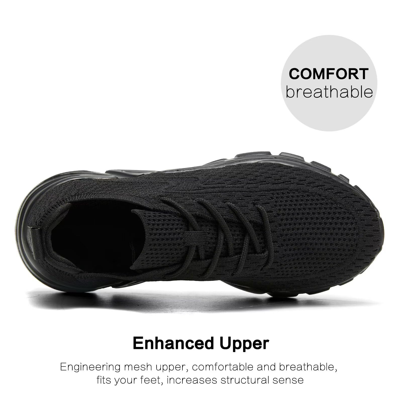Women's Lightweight Breathable Slip-On Running Shoes - Comfortable Mesh Walking Sneakers for Tennis, Workout & Casual Wear | Perfect for Gym, Jogging & Daily Activities