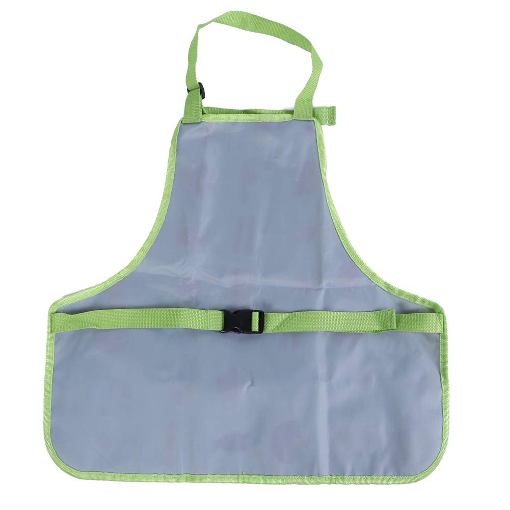 Green Gardening Tool Bag - Durable Tote & Apron Set for Kids - Children's Garden Supplies for Yard Work, Planting & Outdoor Activities