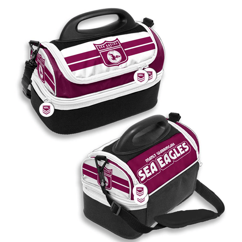 Manly Sea Eagles Retro Dome Cooler Bag - Insulated Picnic Lunch Box for Beach, Camping & Tailgating - Perfect for Sports Fans & Outdoor Adventures