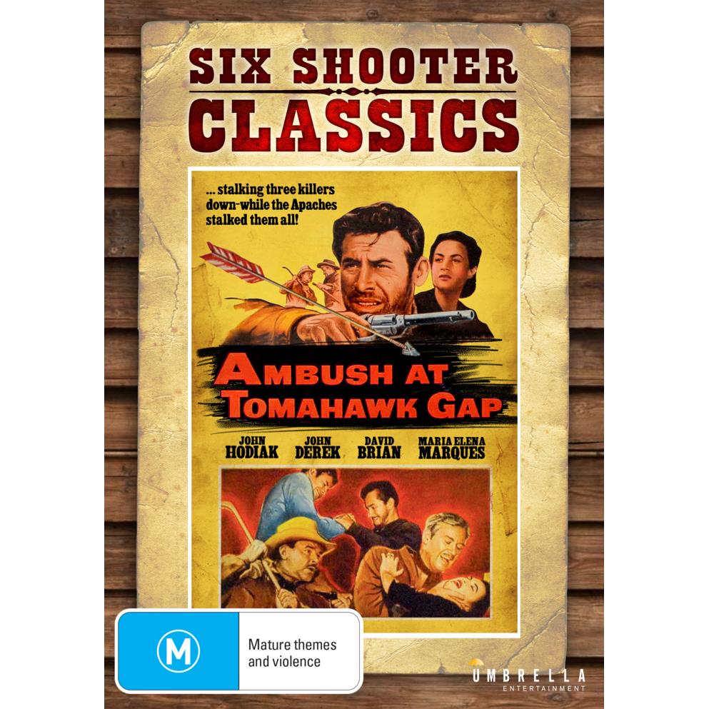 Ambush At Tomahawk Gap - Western Action Adventure Movie | Cowboy Film for Outdoor Enthusiasts & History Buffs | Perfect for Movie Nights & Western-Themed Events