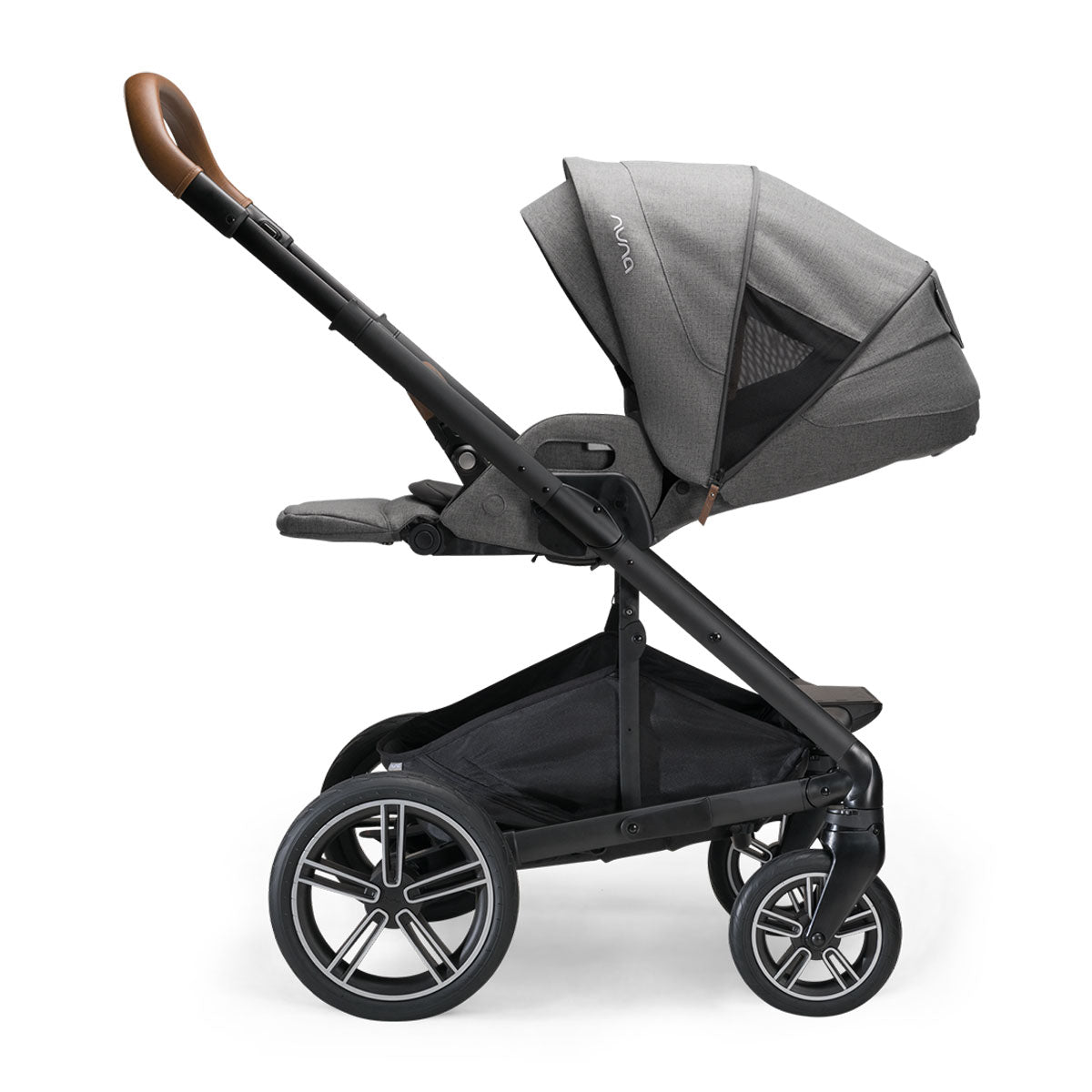 Nuna Mixx Next Stroller - Lightweight, Compact Baby Stroller with Reclining Seat & Large Canopy | Perfect for Travel, Shopping & Daily Walks