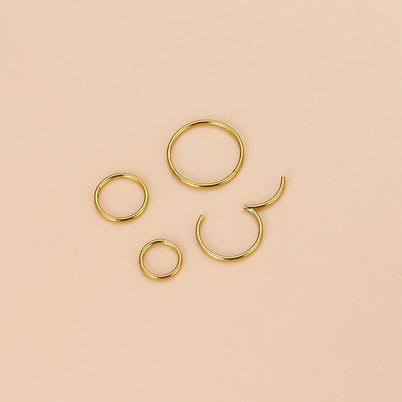 20G Simple Septum Ring Lip Piercing Jewelry - Hypoallergenic Surgical Steel Body Jewelry for Nose & Lip Piercings | Perfect for Everyday Wear, Parties & Self-Expression