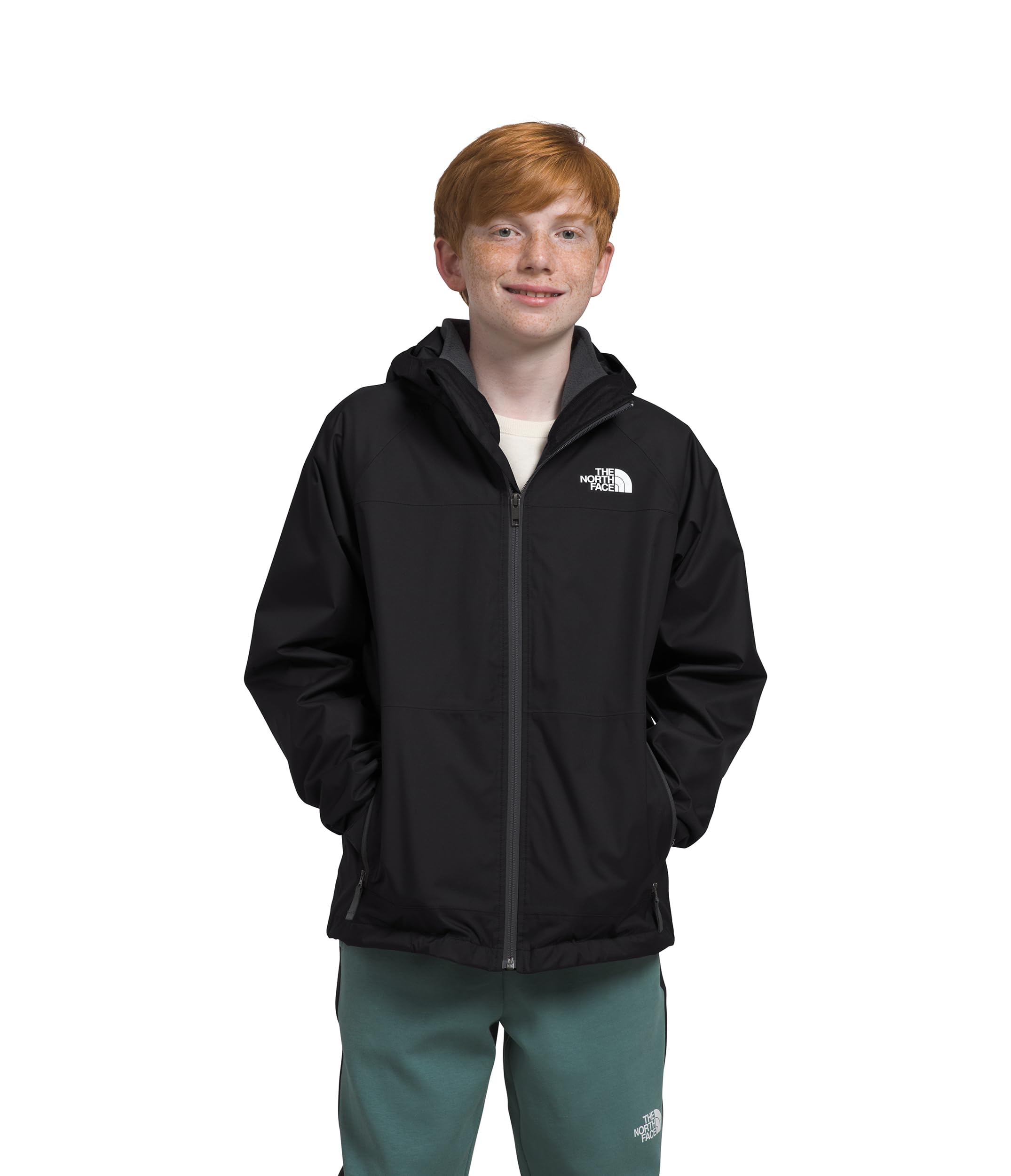 The North Face Vortex Triclimate Jacket for Boys - Waterproof Windproof 3-in-1 Jacket for Outdoor Activities, Hiking & School