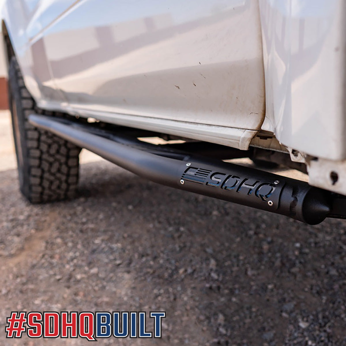 2003-2009 Lexus GX470 SDHQ Built Rock Sliders - Heavy Duty Off-Road Protection for Adventure & Overlanding