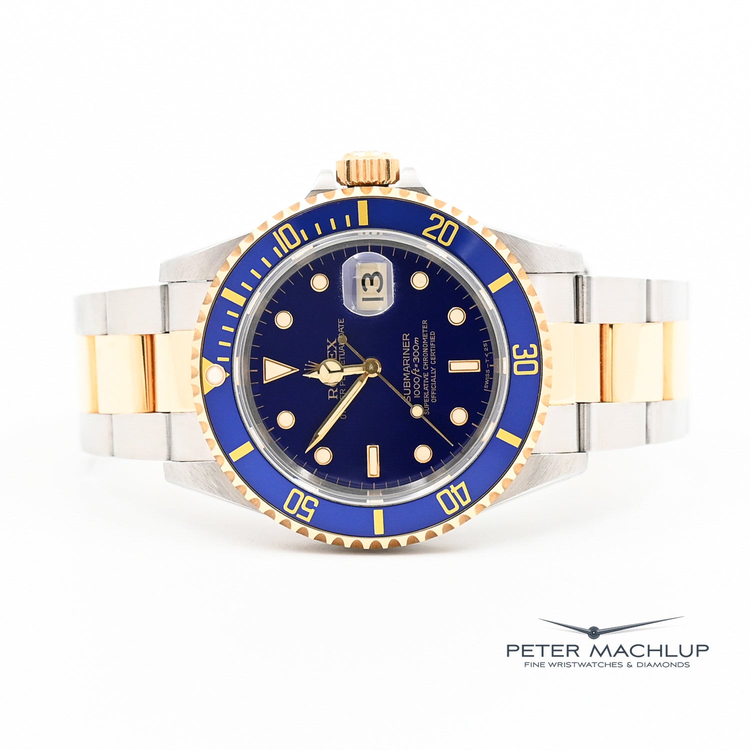 Authentic Rolex Submariner Date 40mm Men's Watch 1996 - Luxury Dive Watch for Professional Divers & Collectors