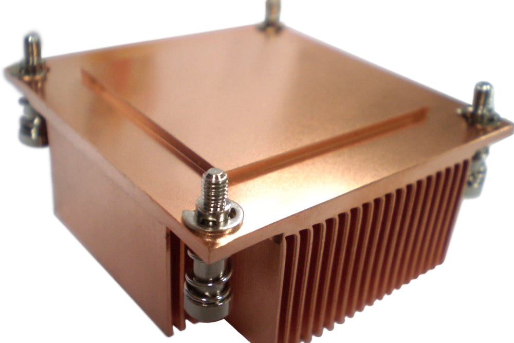 CoolJag BBUF B2 Passive CPU Cooler with JAT222 Backplate - Silent Cooling Solution for Gaming PCs, Home Theater Systems & Office Workstations