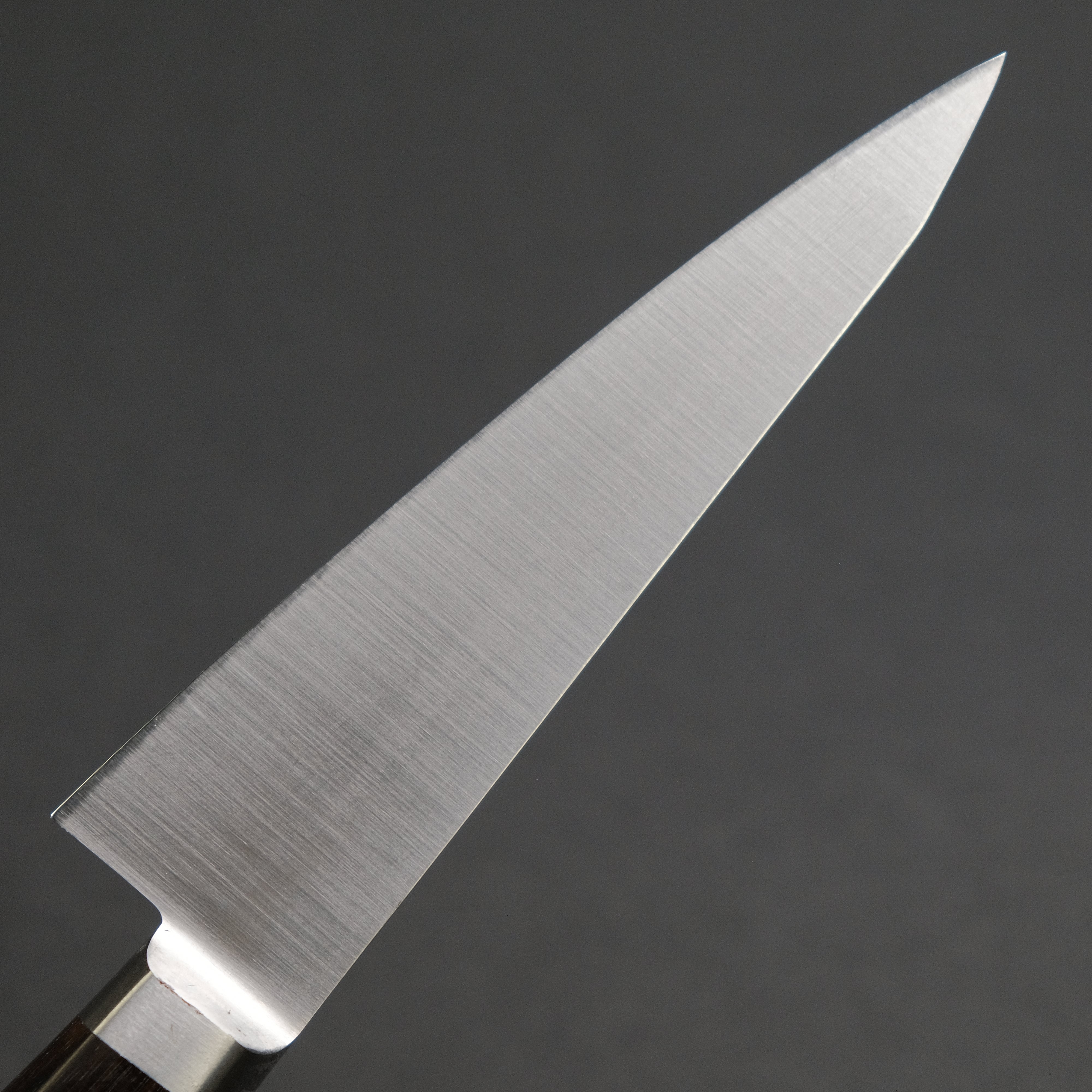 Hitohira Vintage SK Honesuki Kaku Japanese Boning Knife with Ebony Handle - Perfect for Poultry Butchery, Meat Trimming & Professional Kitchen Use