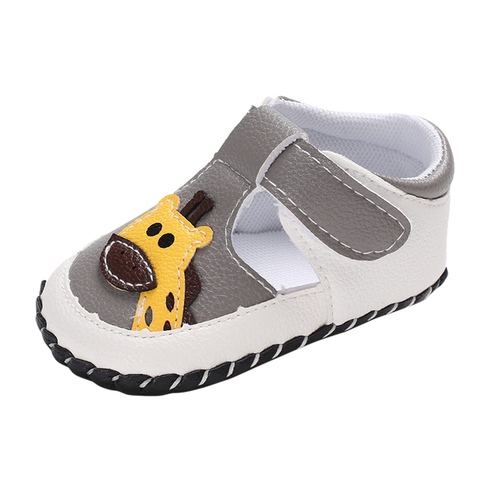 Xiart Giraffe Cartoon Baby Shoes - Soft Anti-Slip Rubber Sole for Toddlers & Prewalkers - Perfect for First Steps, Indoor Play & Outdoor Adventures