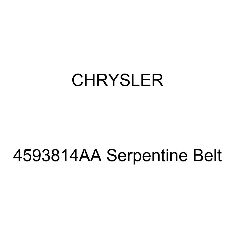 Genuine Chrysler 4593814AA Serpentine Belt Replacement - High Performance Drive Belt for Chrysler Vehicles - Perfect for Smooth Engine Operation & Long-Lasting Durability