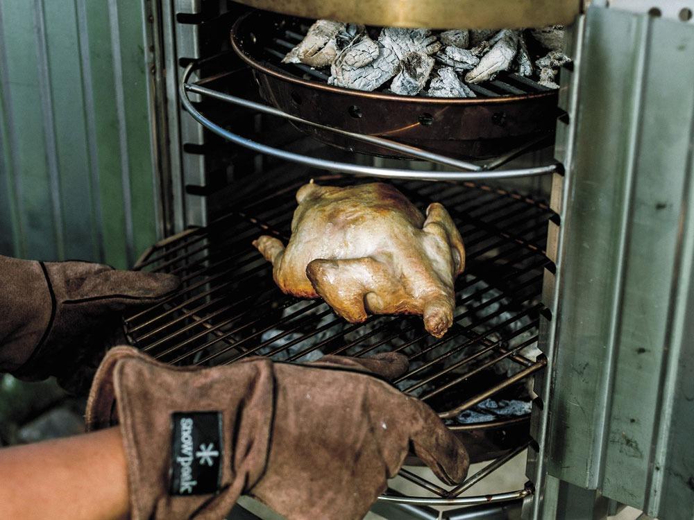 Premium Kojin Grill - High-Quality Portable Charcoal BBQ Grill for Outdoor Cooking, Camping, Picnics & Backyard Parties