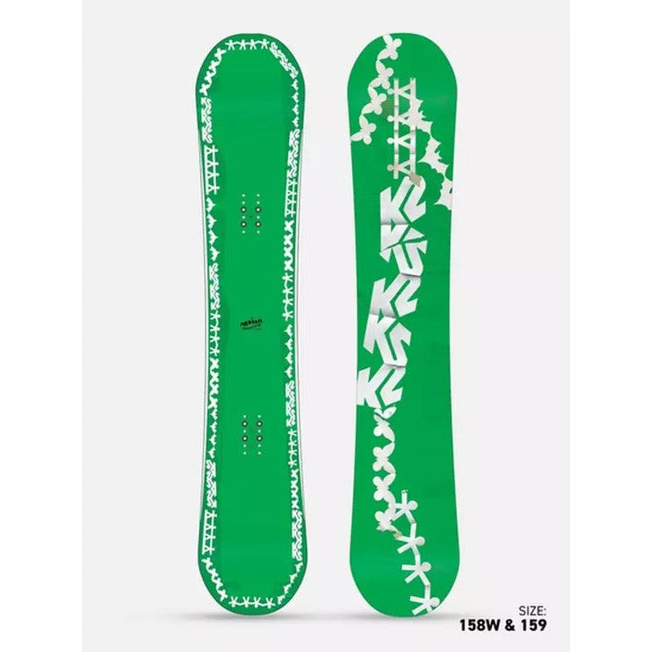 2024 K2 Medium Snowboard - All-Mountain Freestyle Board for Men & Women | Perfect for Powder, Groomers & Park Riding