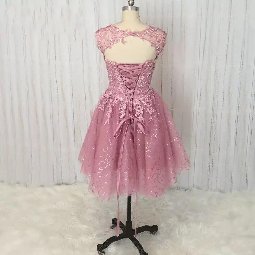 2025 Sparkly Puffy Ball Gown Quinceanera Dress with Detachable Sheer Neck Lace - 2 Piece Formal Prom Dress for Sweet 16, Homecoming & Special Occasions