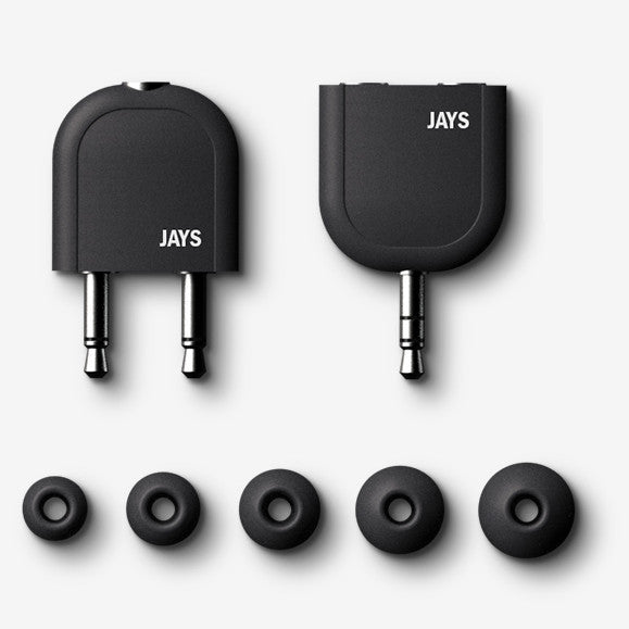 JAYS T-JAYS Premium In-Ear Headphones with High-Quality Sound for Music, Gaming & Travel - Comfortable & Durable Earphones for Commuters, Students & Audiophiles