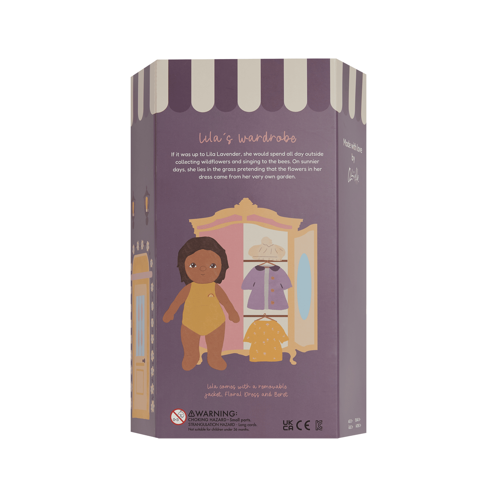 Dress Me Dinky Lila Lavender Baby Girls' Floral Dress - Perfect for Birthday Parties & Family Photos