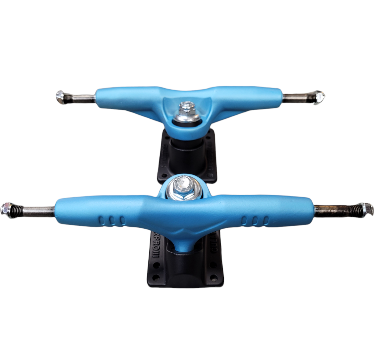 Gullwing Super Pro III Skateboard Trucks - Blue - High Performance Skateboard Parts for Street & Park Skating