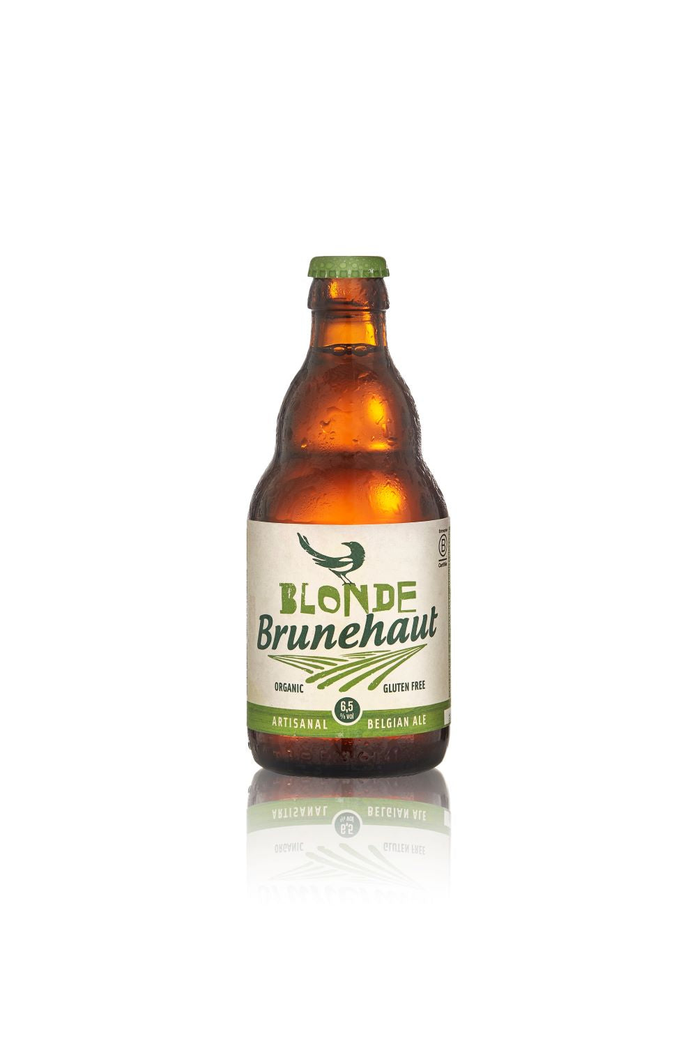 Brunehaut Blonde Bio Gluten Free Beer 330ml - Organic Belgian Ale for Healthy Lifestyle | Perfect for Parties, Gifts & Gluten-Free Diets