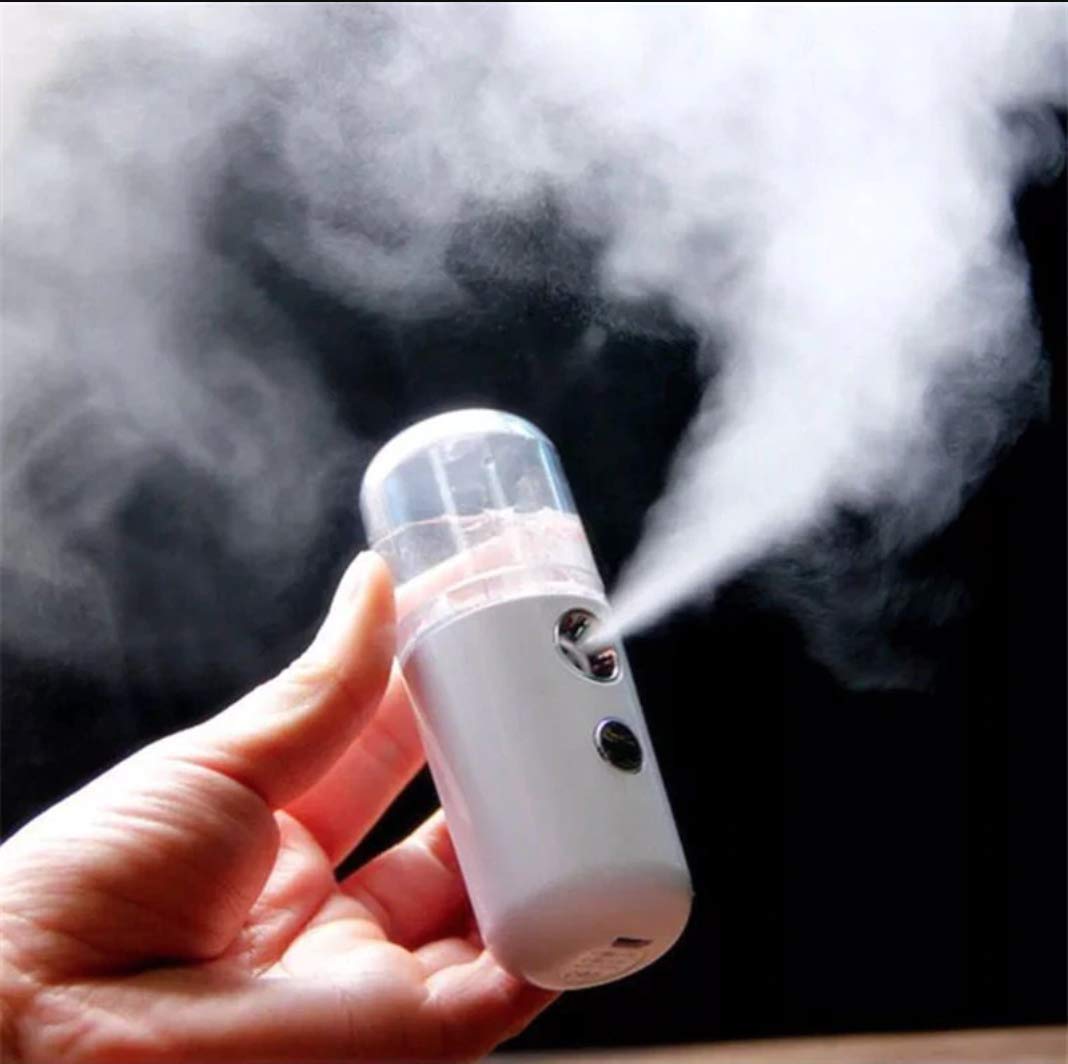 Ronest Portable Nano Mist Spray - Mini Sanitizer & Fog Machine for Cars, Phones, Money Disinfection | Travel, Office & Home Use