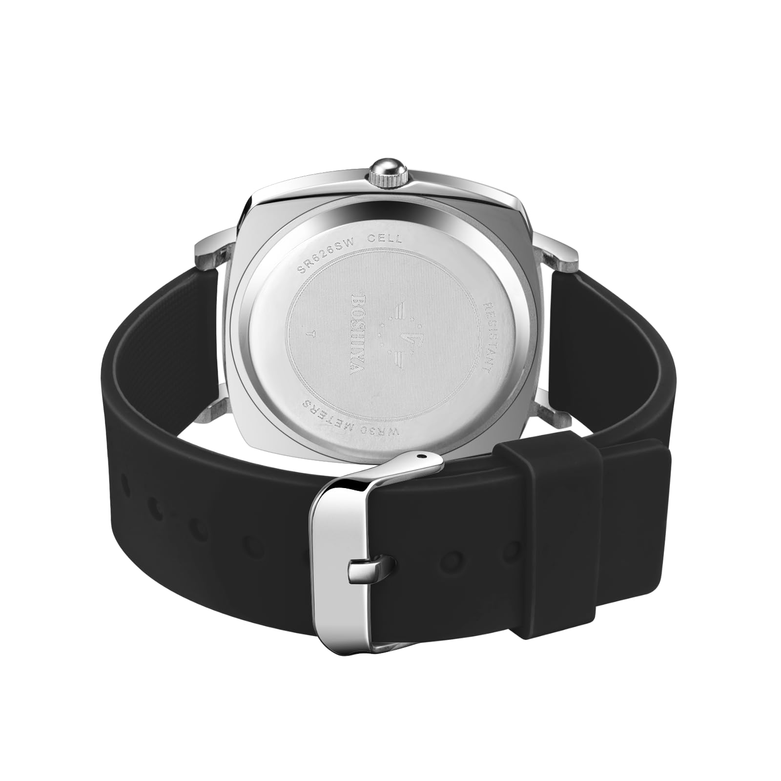 BOSHIYA Medical Nurse Watch with Second Hand - Waterproof, Easy to Read Digital Watch for Healthcare Professionals, Students, Doctors - Soft Silicone Band for Men & Women - Perfect for Hospital Shifts, Clinical Rotations & Nursing School