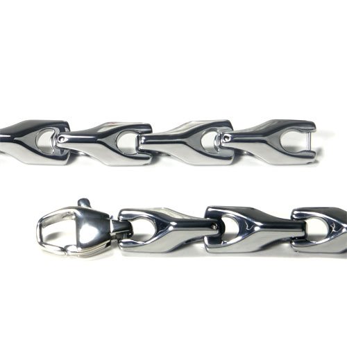 Premium Tungsten Carbide Men's Wheat Link Necklace Chain - Durable & Hypoallergenic Jewelry for Everyday Wear, Gifts & Special Occasions