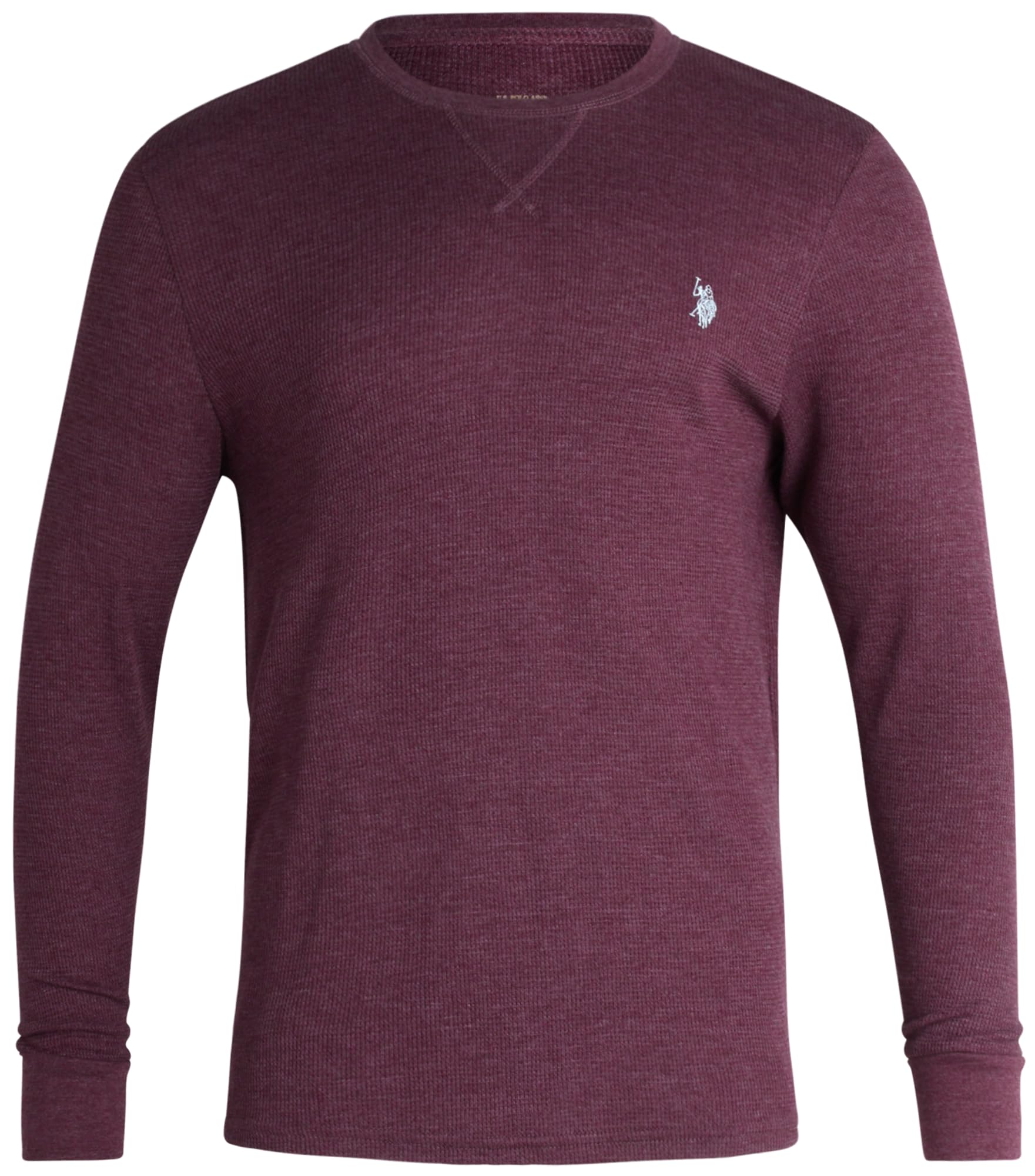 U.S. Polo Assn. Men's Thermal Shirt - Long Sleeve Waffle Knit Top (2 Pack) | Warm Winter Base Layer for Outdoor Activities & Casual Wear