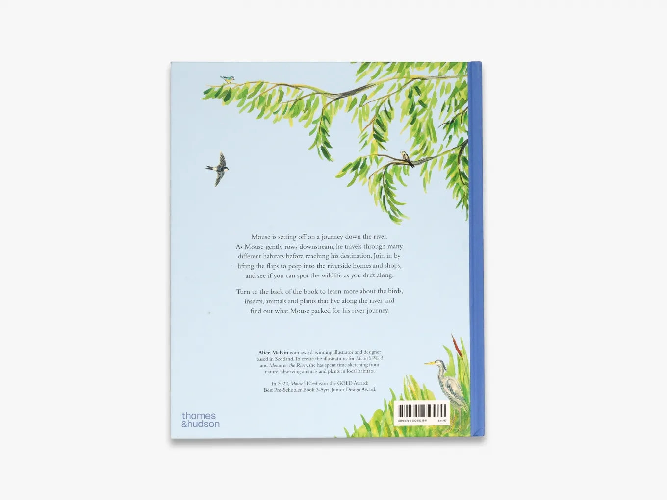 Mouse on the River - Children's Wooden Book (Mouse’s Wood Series) | Perfect for Bedtime Stories & Early Learning