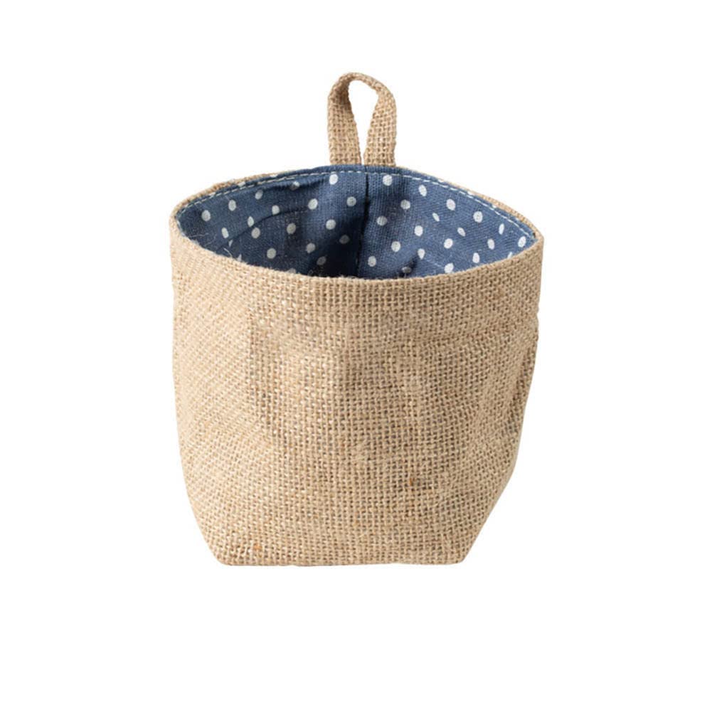 Storage Basket with Lid - Wardrobe Organizer for Clothes, Toys & Books