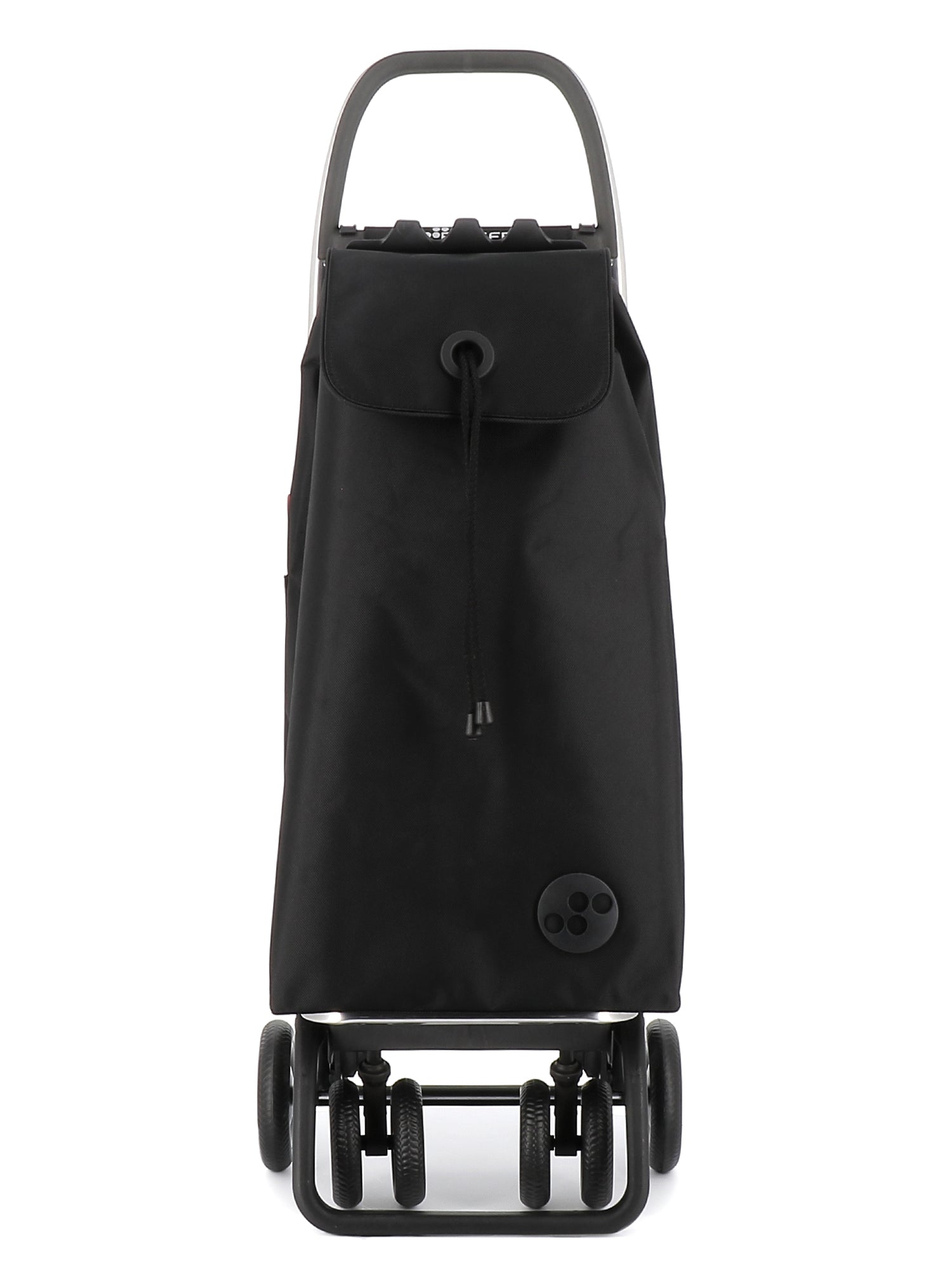 Rolser I Max MF 4 Wheel Foldable Shopping Cart with 2 Swivel Wheels - Lightweight Grocery Trolley for Supermarket, Shopping Mall & Outdoor Market Use