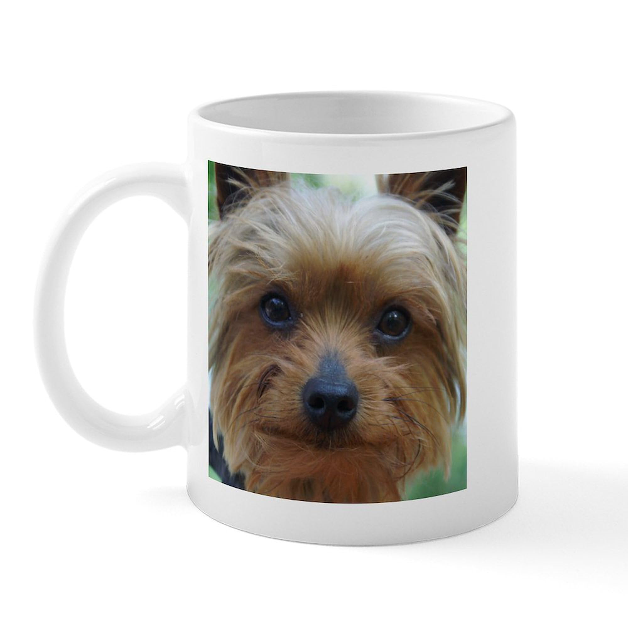 Yorkie Dog Lover's Ceramic Coffee Mug - 11 oz (325 ml) - Perfect for Tea, Hot Chocolate & Office Use - CafePress
