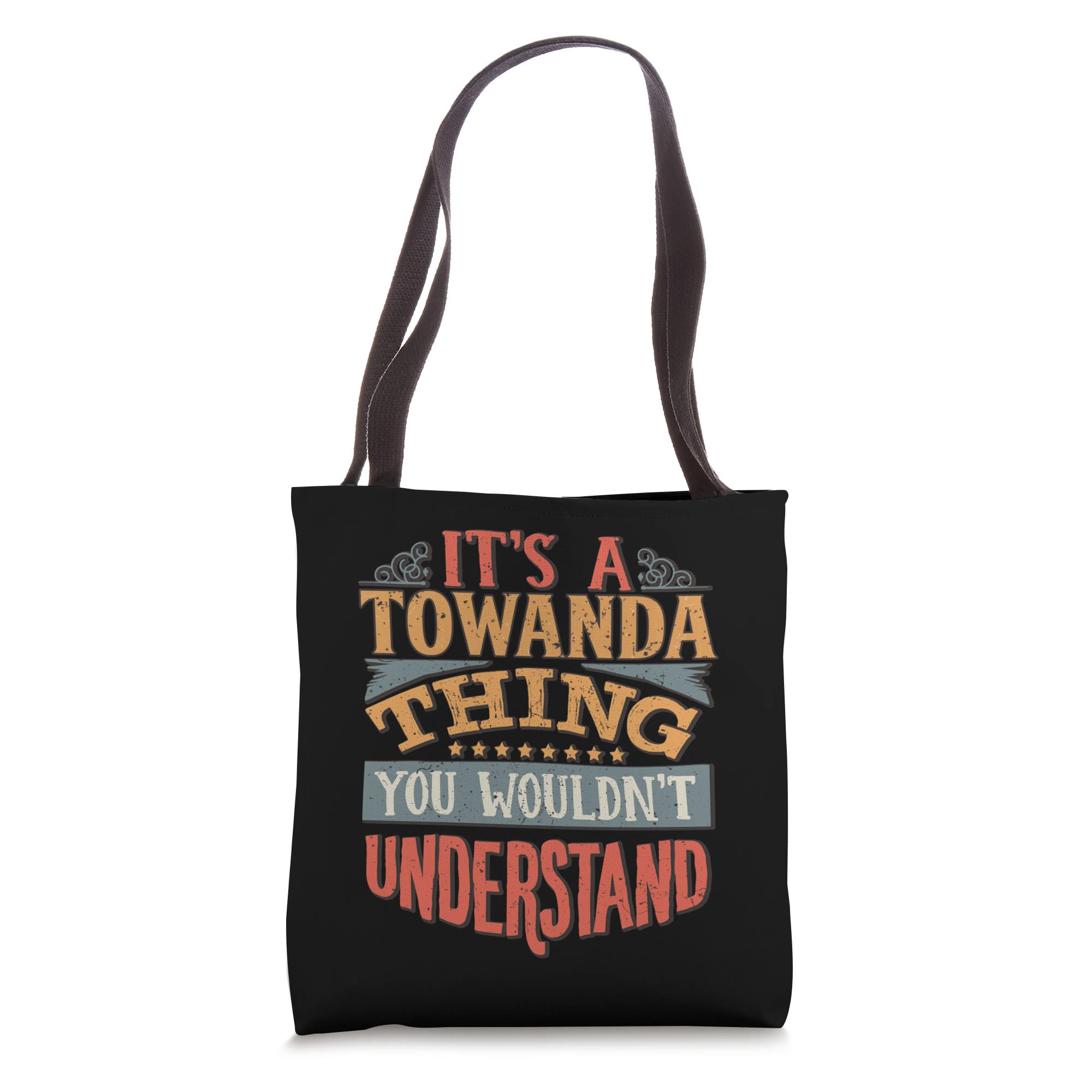 Towanda Personalized Name Tote Bag - Customized Canvas Shopper for Women, Beach, Grocery & Work | Durable & Stylish Carryall for Everyday Use