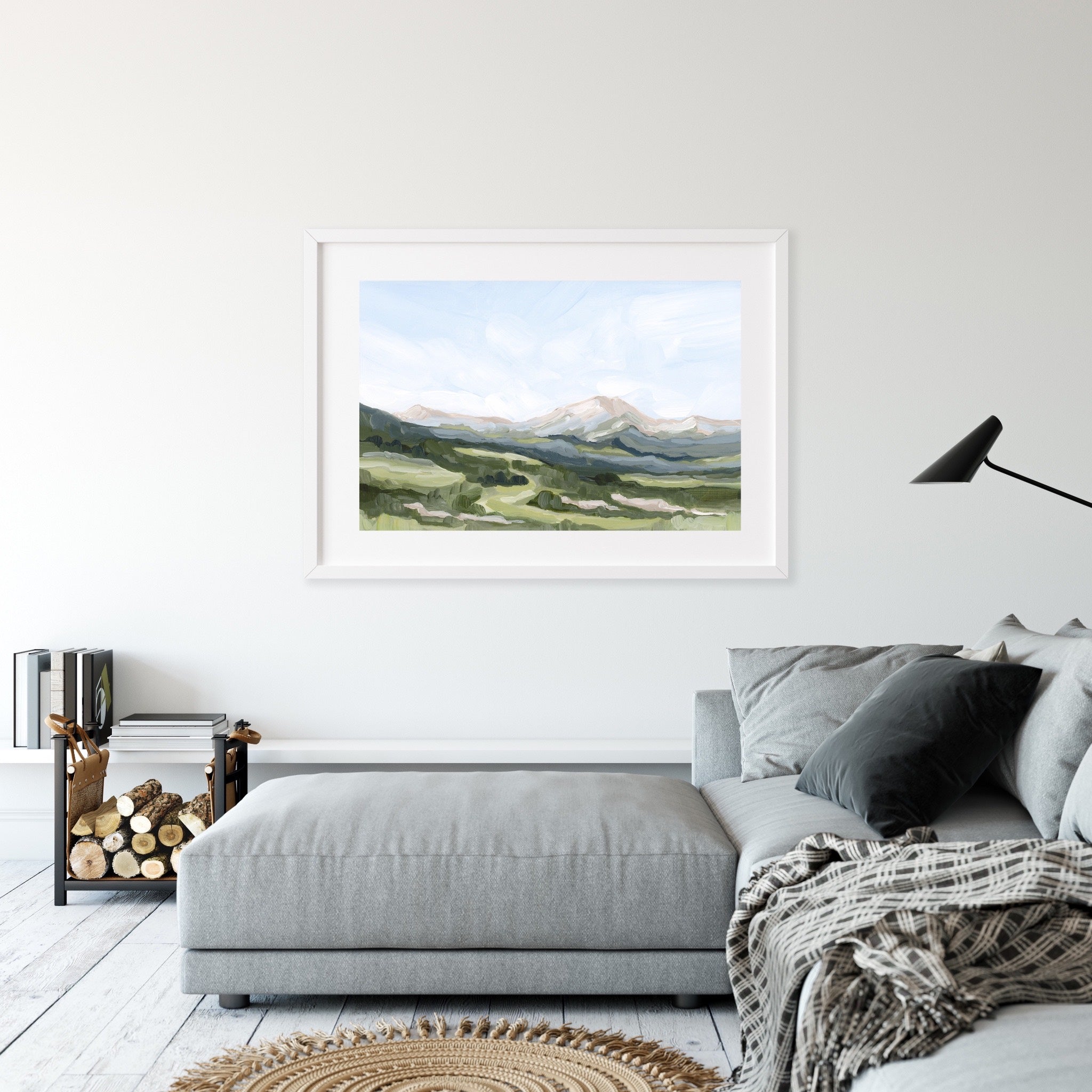 Snowmass in Spring Art Print - Stunning Landscape Wall Decor for Home & Office - Perfect for Living Room, Bedroom & Office Spaces