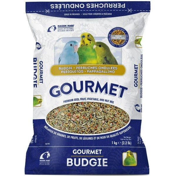 Premium HARI Gourmet Budgie Seed Mix - 1kg Nutrient-Rich Bird Food for Parakeets & Small Birds | Perfect for Daily Feeding & Treats at Home or Aviary